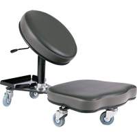 Flex Ergonomic Chair, Vinyl, Black/Grey St. Lawrence Industrial & Safety Supply