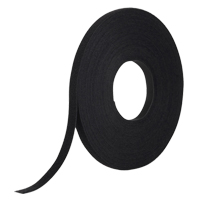 Ruban d'attaches One-Wrap, Boucle et crochet, 25 vg x 1/2", Auto-aggripant, Noir St. Lawrence Industrial & Safety Supply