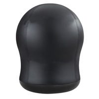 Zenergy Swivel Ball Chair, Vinyl, Black, 250 lbs. Capacity St. Lawrence Industrial & Safety Supply