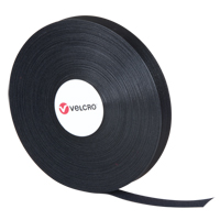 Attaches QWIK, Boucle et crochet, 25 vg x 3/4", Auto-aggripant, Noir St. Lawrence Industrial & Safety Supply