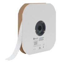 Ruban d'attaches, Boucle, 25 vg x 3/4", Cousu, Blanc St. Lawrence Industrial & Safety Supply