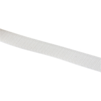 Ruban d'attaches, Crochet, 25 vg x 1", Cousu, Blanc St. Lawrence Industrial & Safety Supply