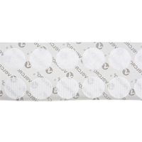Attaches en jeton, Boucle et crochet, 3/4" dia., Adh&eacute;sif, Blanc St. Lawrence Industrial & Safety Supply