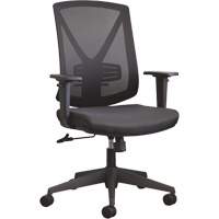 Chaise de bureau Activ A-47 Synchro, Tissu, Noir, Capacit&eacute; 275 lb St. Lawrence Industrial & Safety Supply