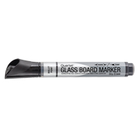 Premium Glass Dry-Erase Markers, Black, Bullet Tip St. Lawrence Industrial & Safety Supply