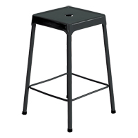 Counter Stool, Stationary, Fixed Height, 250 lbs. Capacity St. Lawrence Industrial & Safety Supply