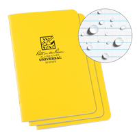 Carnet tout temps, Couverture souple, Jaune, 48 Pages, 4-5/8" , 7"  St. Lawrence Industrial & Safety Supply