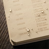 Livre reli&eacute;, Couverture rigide, Havane, 160 Pages, 4-5/8" , 7-1/4"  St. Lawrence Industrial & Safety Supply