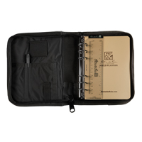 Trousse de d&eacute;part pour planificateur de terrain, Couverture souple, Noir, 0 Pages, 4-5/8" , 7"  St. Lawrence Industrial & Safety Supply