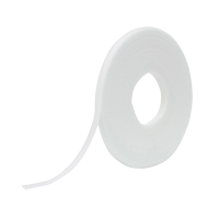 Ruban d'attaches One-Wrap, Boucle et crochet, 25 vg x 1/2", Auto-aggripant, Blanc St. Lawrence Industrial & Safety Supply