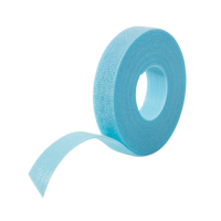 Ruban pour gestion des c&acirc;bles One-Wrap, Boucle et crochet, 25 vg x 3/4", Auto-aggripant, Aqua St. Lawrence Industrial & Safety Supply
