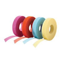 Ruban pour gestion des c&acirc;bles One-Wrap, Boucle et crochet, 25 vg x 3/4", Auto-aggripant, Aqua St. Lawrence Industrial & Safety Supply