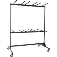 Double-Sided Folding Chair Caddy St. Lawrence Industrial & Safety Supply