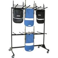 Double-Sided Folding Chair Caddy St. Lawrence Industrial & Safety Supply