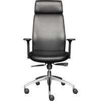 Fauteuil de cadre &agrave; dossier &eacute;lev&eacute; s&eacute;rie Activ, Polyur&eacute;thane/Vinyle, Noir, Capacit&eacute; 275 lb St. Lawrence Industrial & Safety Supply