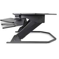 Poste de travail assise/debout pour bureau de coin Goya, Mod&egrave;le de bureau, 20" h x 42" la x 37-4/5" p, Noir St. Lawrence Industrial & Safety Supply