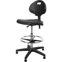 Heavy-Duty Ergonomic Stool, Stationary, Adjustable Height, 250 lbs. Capacity St. Lawrence Industrial & Safety Supply