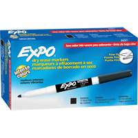 Low Odour Dry Erase Whiteboard Marker, Black, Fine Tip St. Lawrence Industrial & Safety Supply
