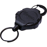 Porte-cl&eacute;s &agrave; cliquet verrouillable, Plastique, C&acirc;ble 48", Fixation Mousqueton St. Lawrence Industrial & Safety Supply
