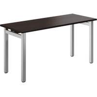 Newland Table Desk, 29-7/10" L x 60" W x 29-3/5" H, Dark Brown St. Lawrence Industrial & Safety Supply