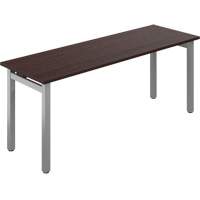 Newland Table Desk, 29-7/10" L x 72" W x 29-3/5" H, Dark Brown St. Lawrence Industrial & Safety Supply