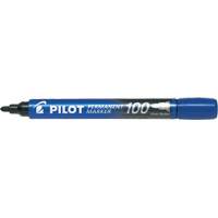 Series 100 Permanent Marker, Blue, Bullet Tip St. Lawrence Industrial & Safety Supply