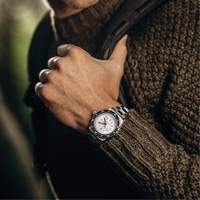 Grande montre automatique de plong&eacute;e &eacute;dition arctique GSAR avec bracelet en acier inoxydable, Num&eacute;rique, &agrave; piles, 41 mm, Argent St. Lawrence Industrial & Safety Supply