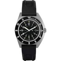 Montre Steel Navigator sur ensemble bracelet en caoutchouc noir de trois morceaux, Num&eacute;rique, &agrave; piles, 41 mm, Noir St. Lawrence Industrial & Safety Supply