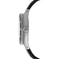 Montre Steel Navigator sur ensemble bracelet en caoutchouc noir de trois morceaux, Num&eacute;rique, &agrave; piles, 41 mm, Noir St. Lawrence Industrial & Safety Supply
