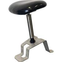 TA200 Sit-Stand Stool, Vinyl, Black, 280 lbs. Capacity St. Lawrence Industrial & Safety Supply
