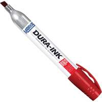 Dura-Ink&reg; Markers - #25 Felt-Tip, Red, Chisel Tip St. Lawrence Industrial & Safety Supply