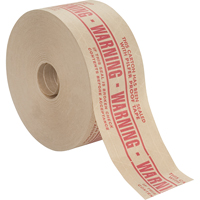 Pre-Printed Gummed Tapes, 72 mm (2-4/5") x 137 m (449.475'), Kraft St. Lawrence Industrial & Safety Supply