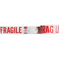Bilingual Printed Tape – Fragile This Side Up , Red on White St. Lawrence Industrial & Safety Supply