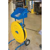 Distributeur de feuillards, Feuillard Polyester/Acier/Polypropyl&egrave;ne, Dia de noyau 16"/8", largeur de rouleau 3"/8"/6" St. Lawrence Industrial & Safety Supply