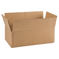 Boîte en carton ondul&eacute;, 18" lo x 6" la x 4" h, ondulations C St. Lawrence Industrial & Safety Supply