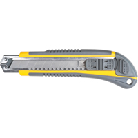 Couteau ATK100, 18 mm, Acier au carbone, Prise en Caoutchouc St. Lawrence Industrial & Safety Supply