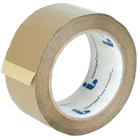 Box Sealing Tape, Hot Melt Adhesive, 1.6 mils, 48 mm (1-22/25") x 50 m (164') St. Lawrence Industrial & Safety Supply