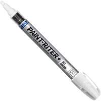Marqueur &agrave; peinture pour surfaces humides Paint-Riter+, Liquide, Blanc St. Lawrence Industrial & Safety Supply