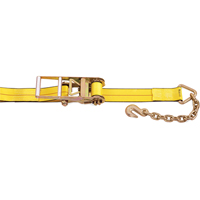 Tendeurs d'arrimage &agrave; cliquet, Crochet &agrave; chaîne, 3" , 30' , Charge d'utilisation max. 5400 lb (2450 kg) St. Lawrence Industrial & Safety Supply