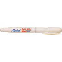 Mini marqueur de peinture Quik Stik, B&acirc;ton plein, Blanc St. Lawrence Industrial & Safety Supply