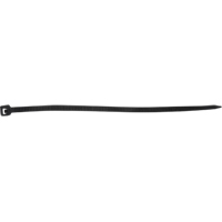 Attaches de c&acirc;bles, Longueur 4", R&eacute;sistance &agrave; la traction 18 lb, Noir St. Lawrence Industrial & Safety Supply
