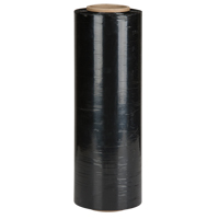Film &eacute;tirable manuel, Calibre 80 (20,3 microm&egrave;tres), 18" x 1500', Noir opaque St. Lawrence Industrial & Safety Supply