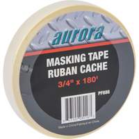 General Purpose Masking Tape, 18 mm (3/4") x 55 m (180'), Beige St. Lawrence Industrial & Safety Supply