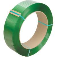 Feuillard, Polyester, 1/2" la x 6315' lo, Vert, Calibre Manuel St. Lawrence Industrial & Safety Supply