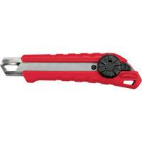 Snap-Off Knife, 18 mm, Carbide, Rubber/Polypropylene Handle St. Lawrence Industrial & Safety Supply