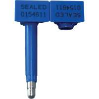 Scell&eacute; de s&eacute;curit&eacute; SnapTracker, 3-3/8", M&eacute;tal/Plastique, Scell&eacute; &agrave; boulon St. Lawrence Industrial & Safety Supply