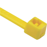 Attaches de c&acirc;bles s&eacute;rie T, Longueur 8", R&eacute;sistance &agrave; la traction 50 lb, Jaune St. Lawrence Industrial & Safety Supply