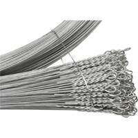 Fil de cerclage, Galvanis&eacute;, 13-1/2' lo, Cal. 13 St. Lawrence Industrial & Safety Supply