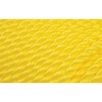 Corde jaune tress&eacute;e 3/8", Polypropyl&egrave;ne, 630' St. Lawrence Industrial & Safety Supply
