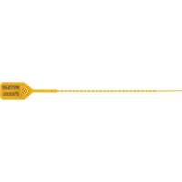 Standard-Duty Security Seal, 9", Plastic, Pull-Through St. Lawrence Industrial & Safety Supply